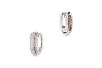 Marika, paio di orecchini con diamanti - Asta Preziosi