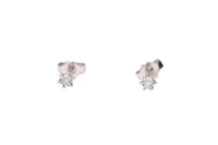 Orecchini con diamanti - Asta Preziosi