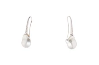 Paio orecchini con diamanti e perle barocche - Asta Preziosi