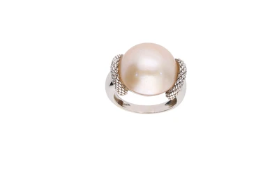 Anello con perla mabe' - Asta Preziosi