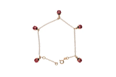 Bracciale con coccinelle - Asta Preziosi