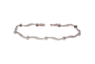 Bracciale con diamanti - Asta Preziosi