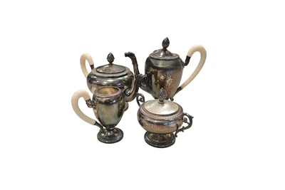 Ricci servizio da caffe - te - Asta Preziosi