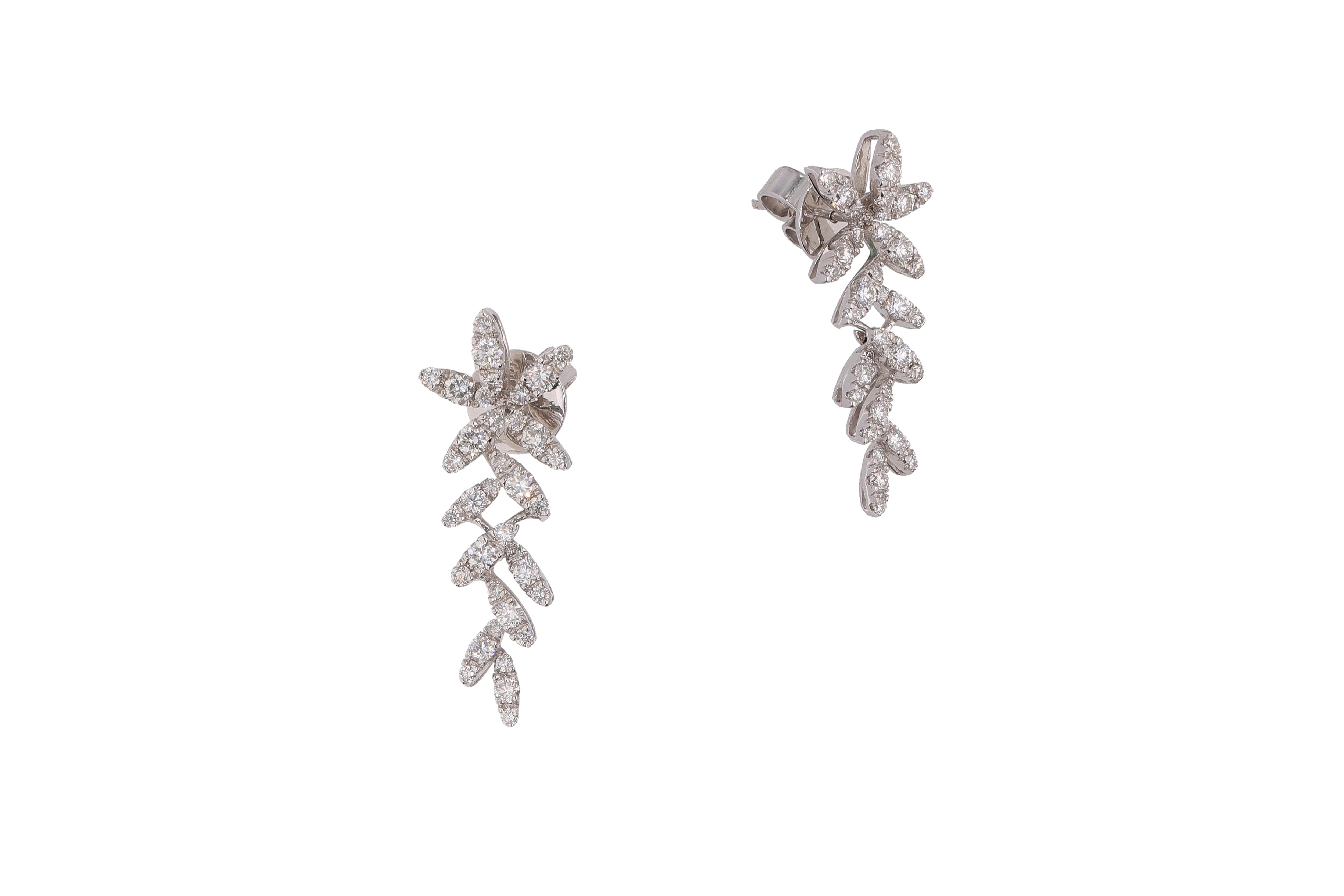 Orecchini con diamanti - Asta Preziosi