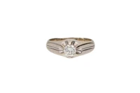 Anello con diamante - Asta Preziosi