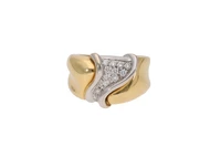 Anello con diamanti - Asta Preziosi