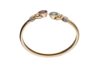 Bracciale con topazio e ametista - Asta Preziosi