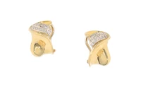 Recarlo, paio di orecchini con diamanti - Asta Preziosi