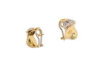 Recarlo, paio di orecchini con diamanti - Asta Preziosi