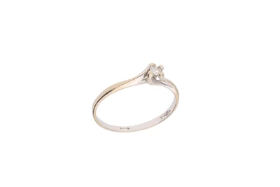 Anello con diamante - Asta Preziosi