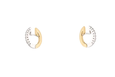 Orecchini con pietre incolore - Asta Preziosi