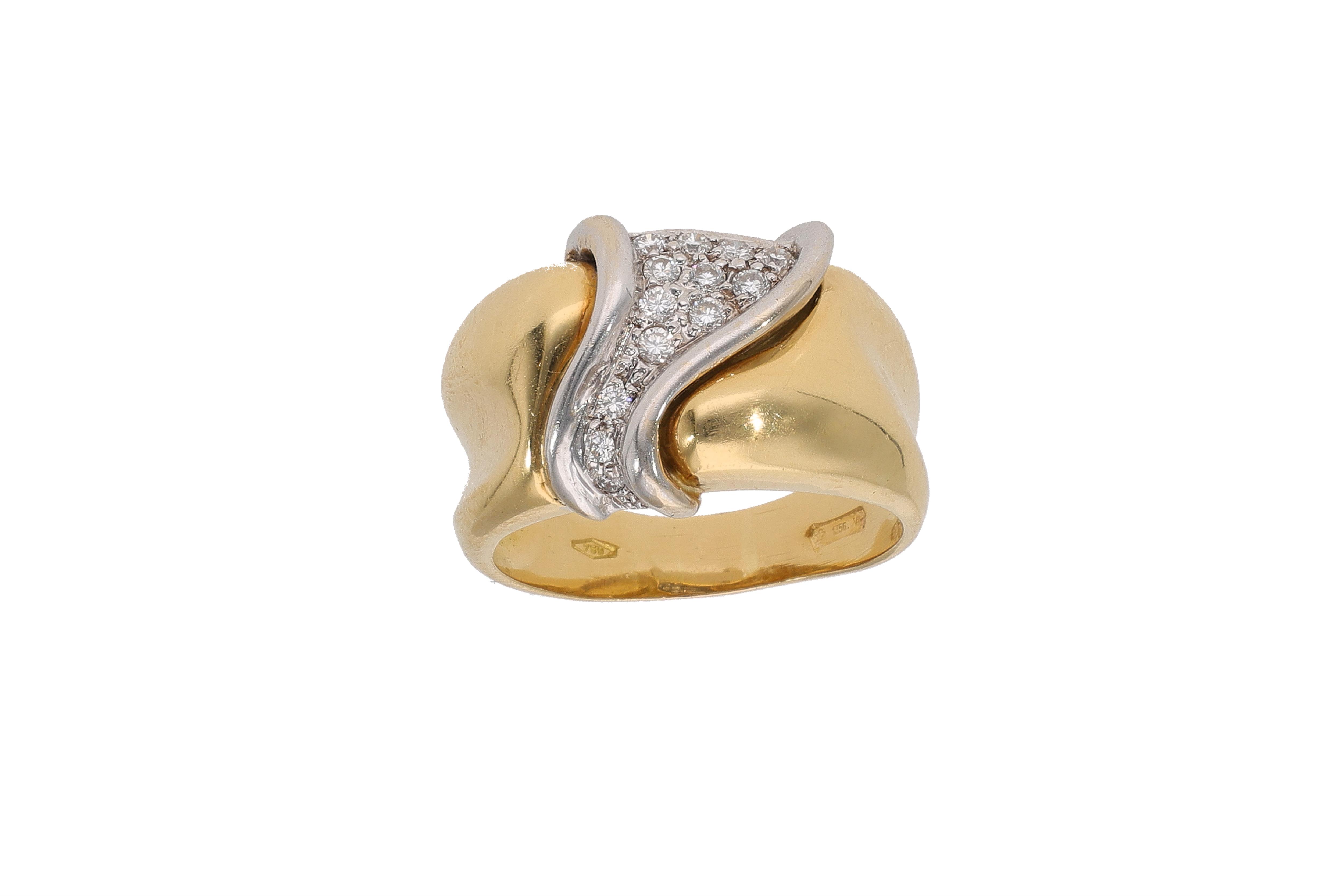 Anello con diamanti - Asta Preziosi