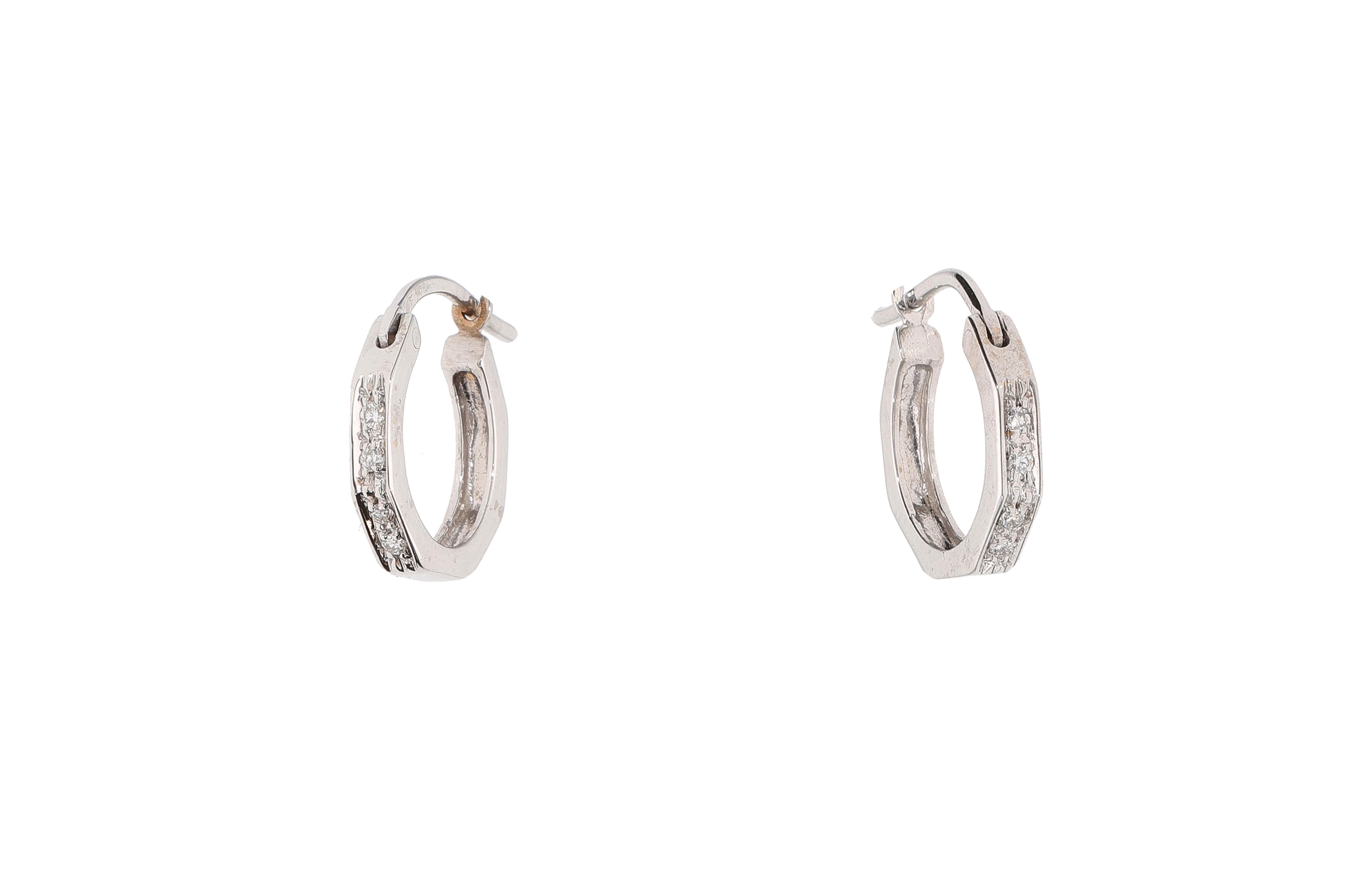 Orecchini con diamanti - Asta Preziosi