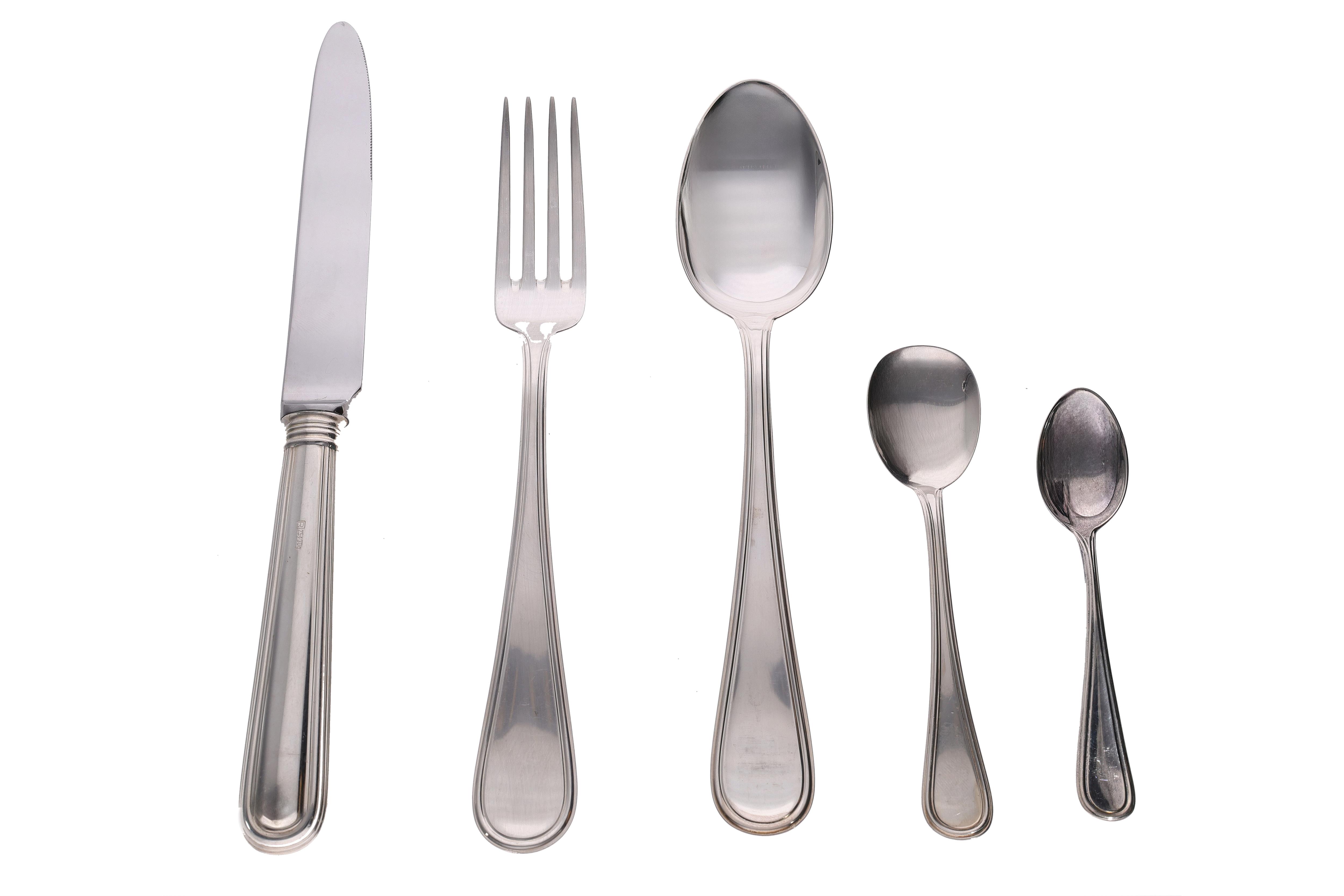 Ricci, servizio di posate - Asta Preziosi