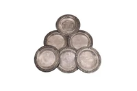 6 Piattini da pane - Asta Preziosi