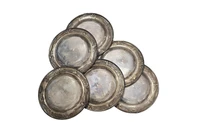 6 Piattini da pane - Asta Preziosi