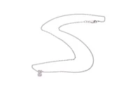 Collana e pendente a forma di S con diamanti - Asta Preziosi