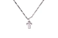 Collana e pendente con piccolo diamante - Asta Preziosi