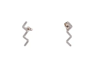 Paio di orecchini con diamanti - Asta Preziosi