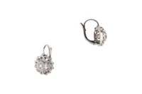 Paio di orecchini con diamanti - Asta Preziosi