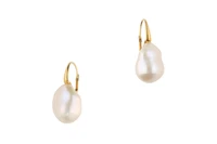 Paio di orecchini con perle coltivate barocche - Asta Preziosi