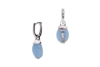 Paio di orecchini pendenti con acquemarine milk - Asta Preziosi