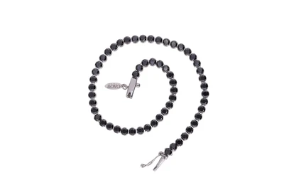 Bracciale con pietre nere - Asta Preziosi