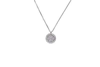 Collier con diamante - Asta Preziosi