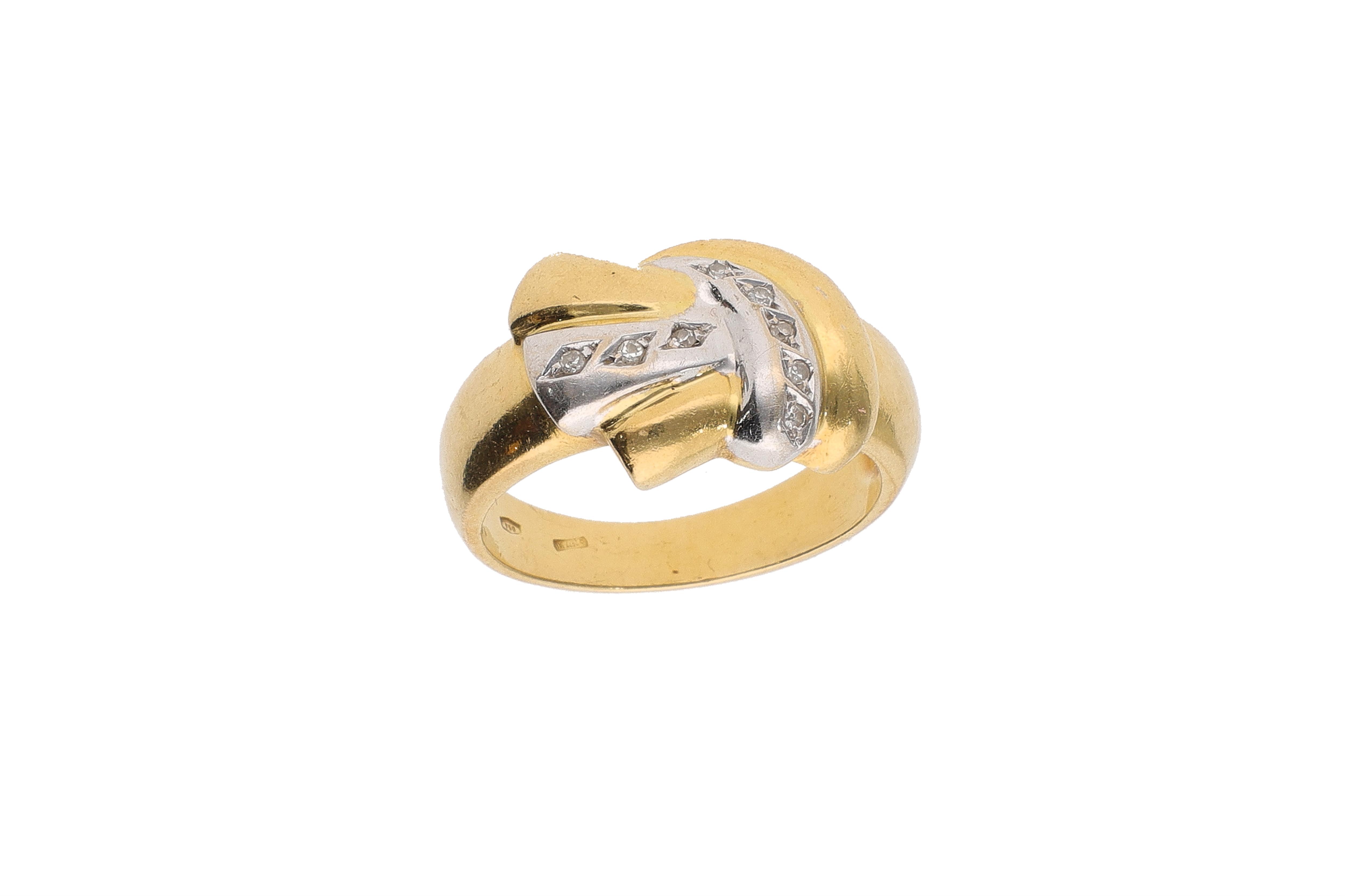 Anello con diamanti - Asta Preziosi