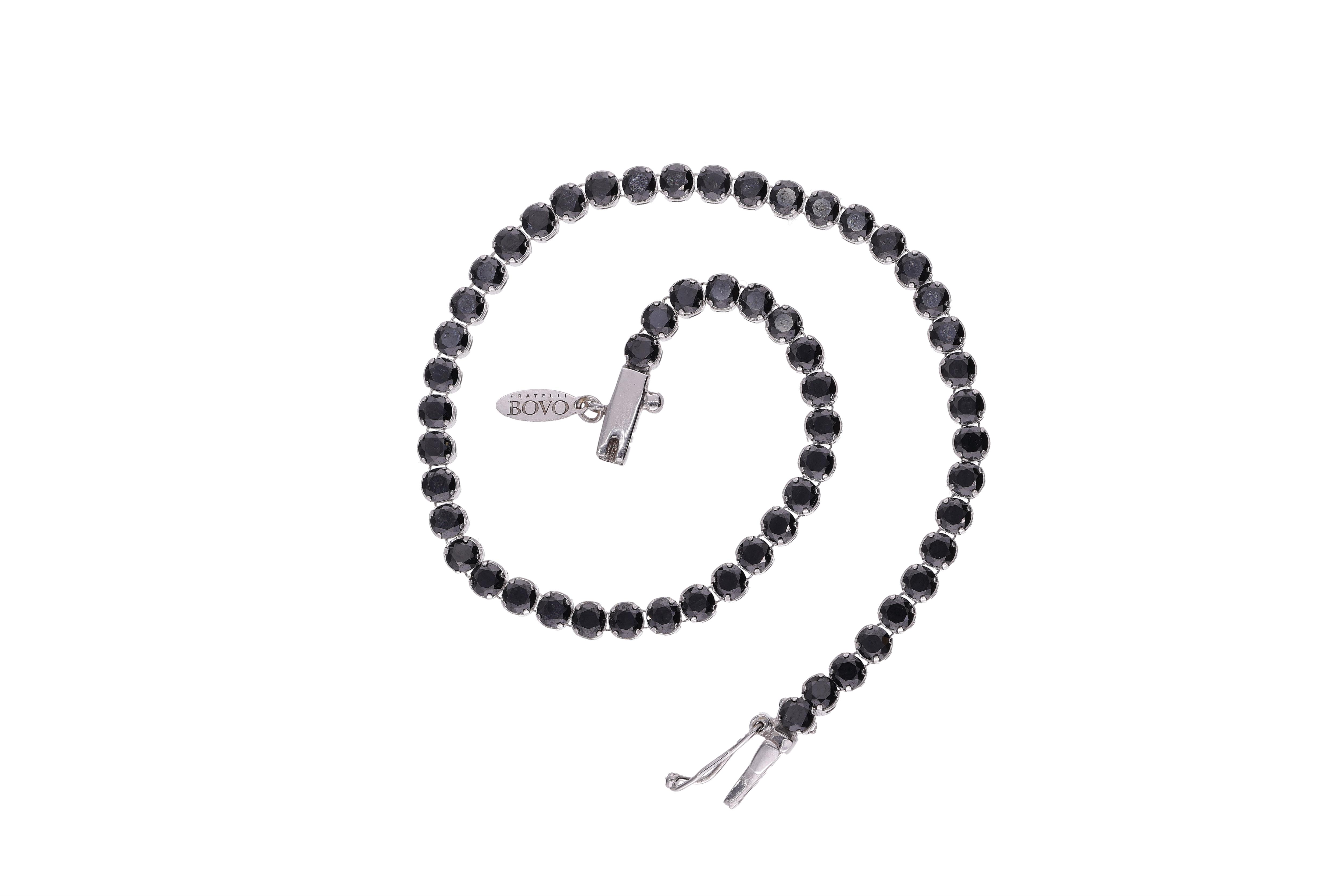 Bracciale con pietre nere - Asta Preziosi