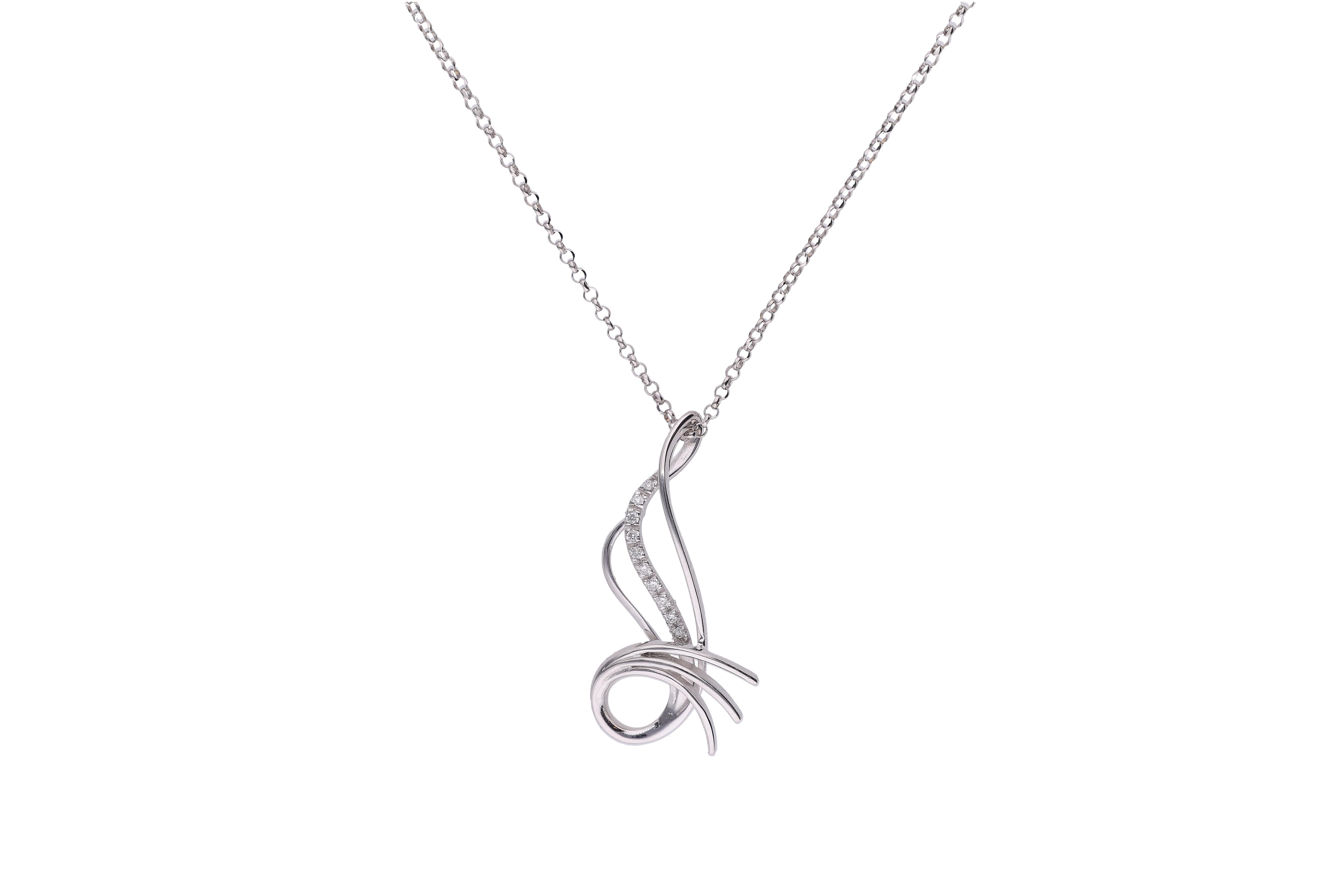 Collana con diamanti - Asta Preziosi