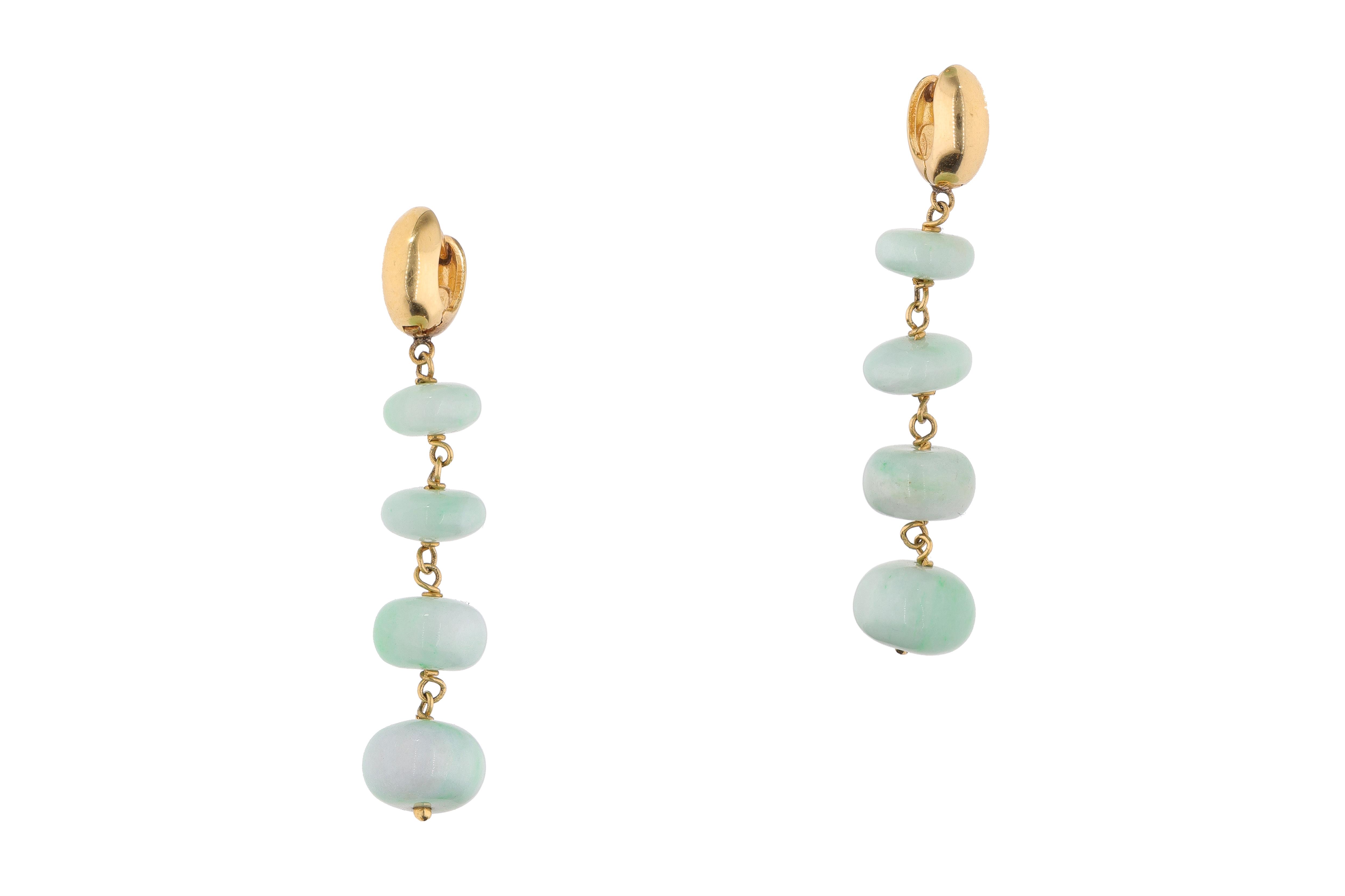 Coppia di orecchini pendenti - Asta Preziosi