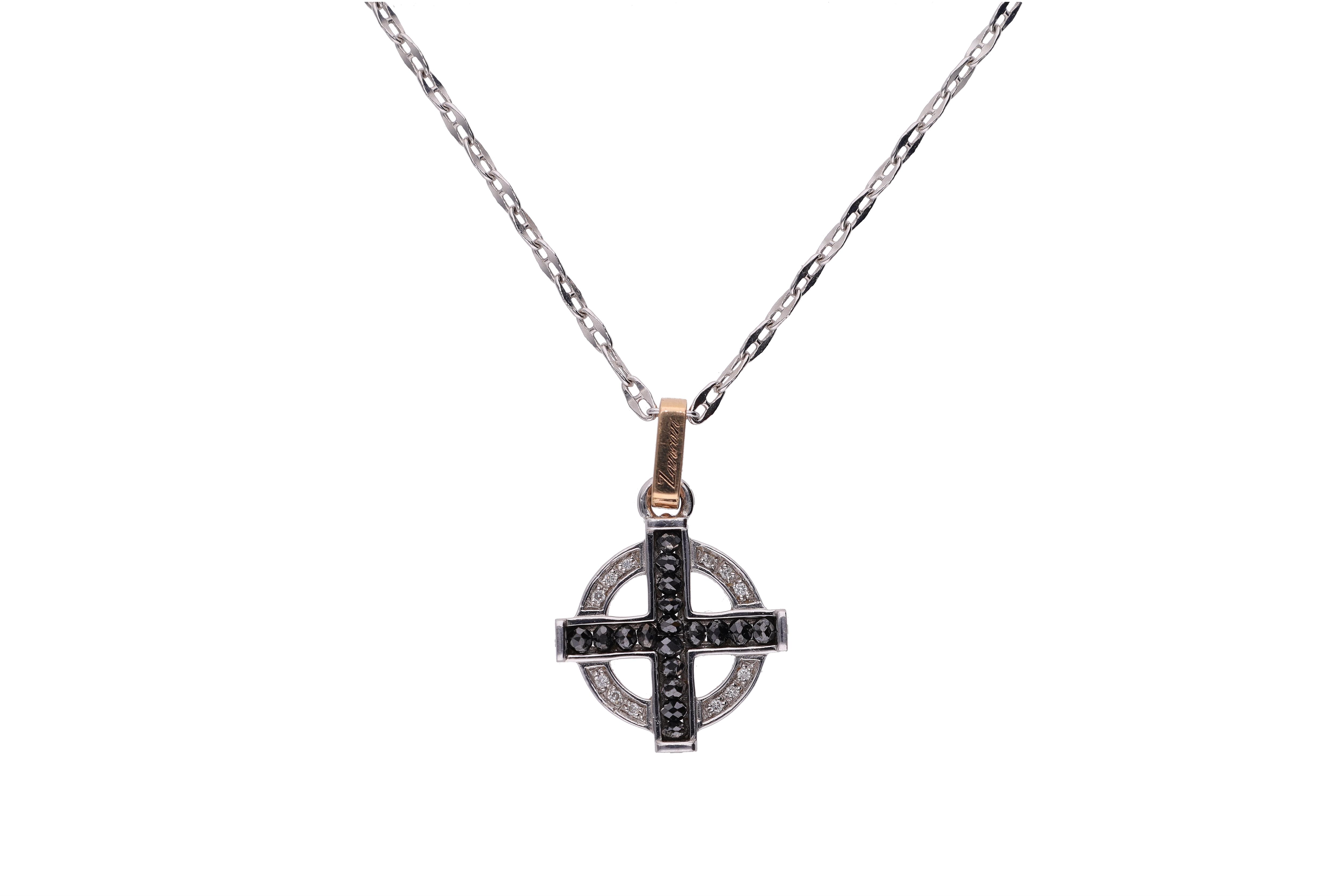 Zancan, collana con diamanti - Asta Preziosi