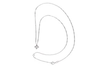 Anello e collier punto luce con diamanti - Asta Presiosi