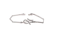 Bracciale con pietre incolore - Asta Presiosi