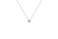 Collana e pendente con diamante - Asta Presiosi