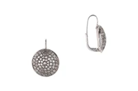 Paio di orecchini a toppa con diamanti - Asta Presiosi