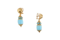 Sun Day, paio di orecchini con pietre - Asta Presiosi