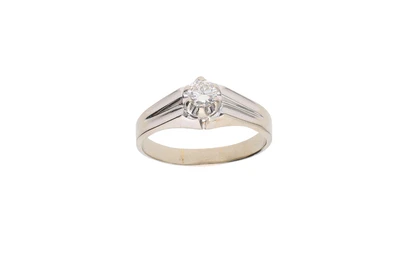 Anello con diamante - Asta Presiosi