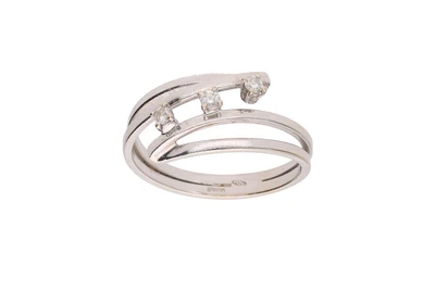 Anello con diamanti - Asta Presiosi