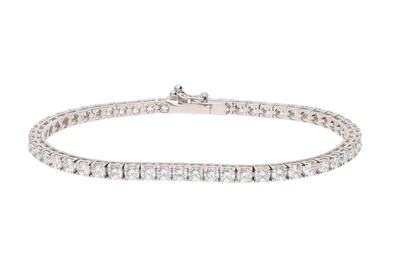 Bracciale con pietre incolori - Asta Presiosi