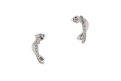 Paio di orecchini con diamanti - Asta Presiosi