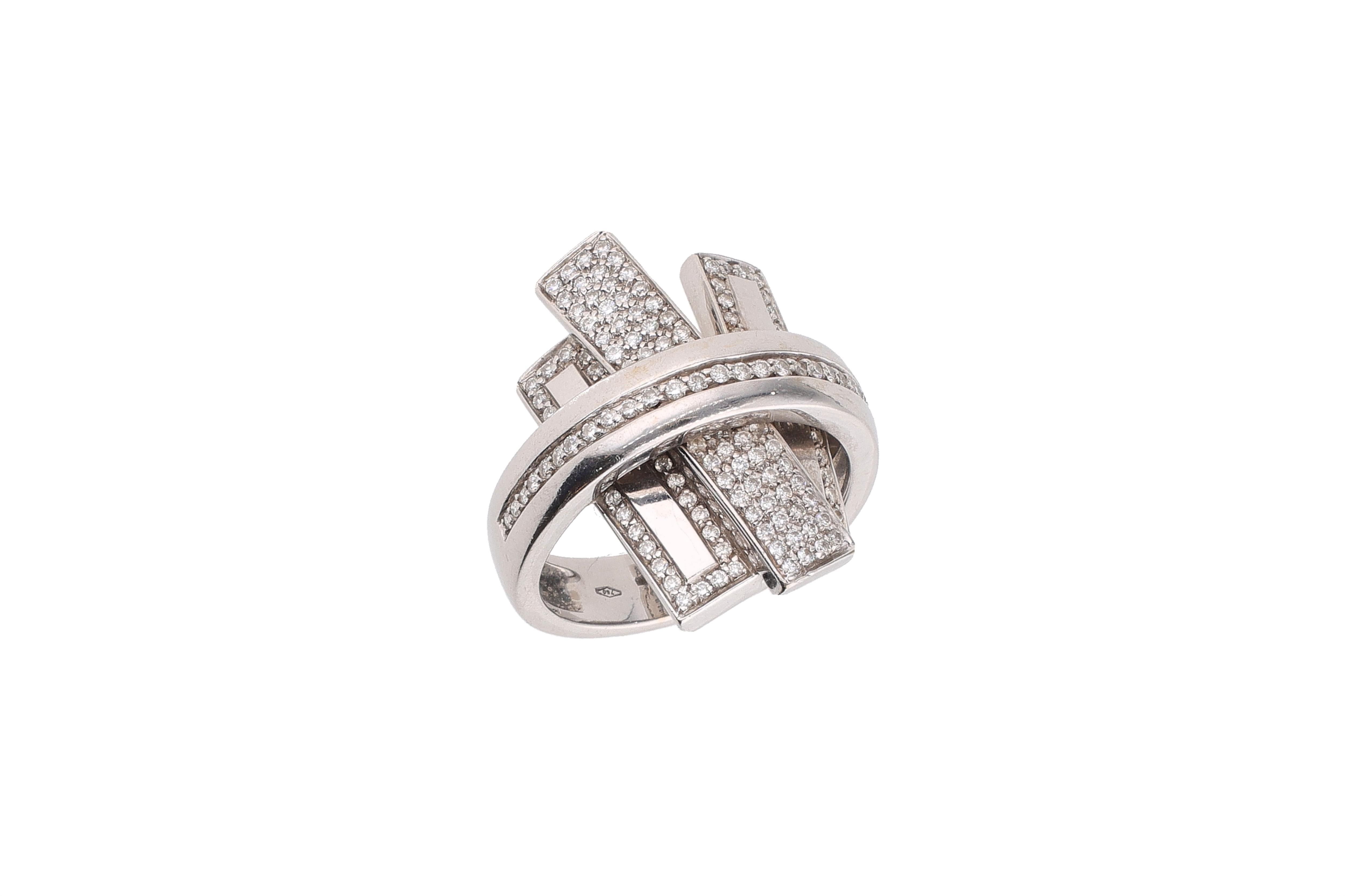 Alfieri & St. John, anello con diamanti - Asta Presiosi