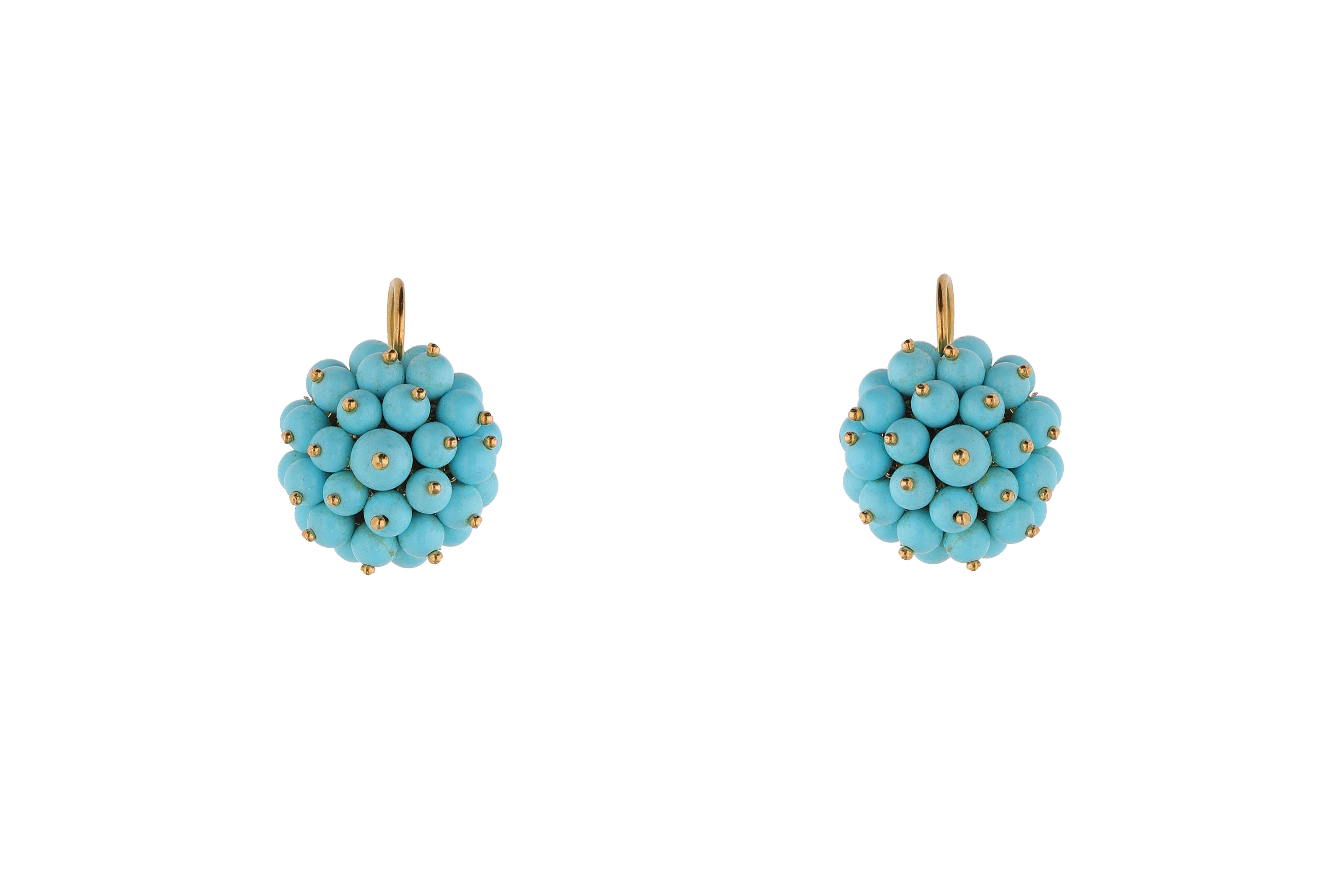 Paio di orecchini con pietre - Asta Presiosi