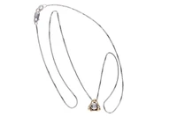 Collana con diamante - Asta Preziosi