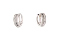 Marika, paio di orecchini con diamanti - Asta Preziosi