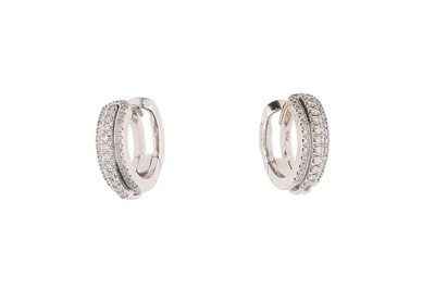 Marika, paio di orecchini con diamanti - Asta Preziosi
