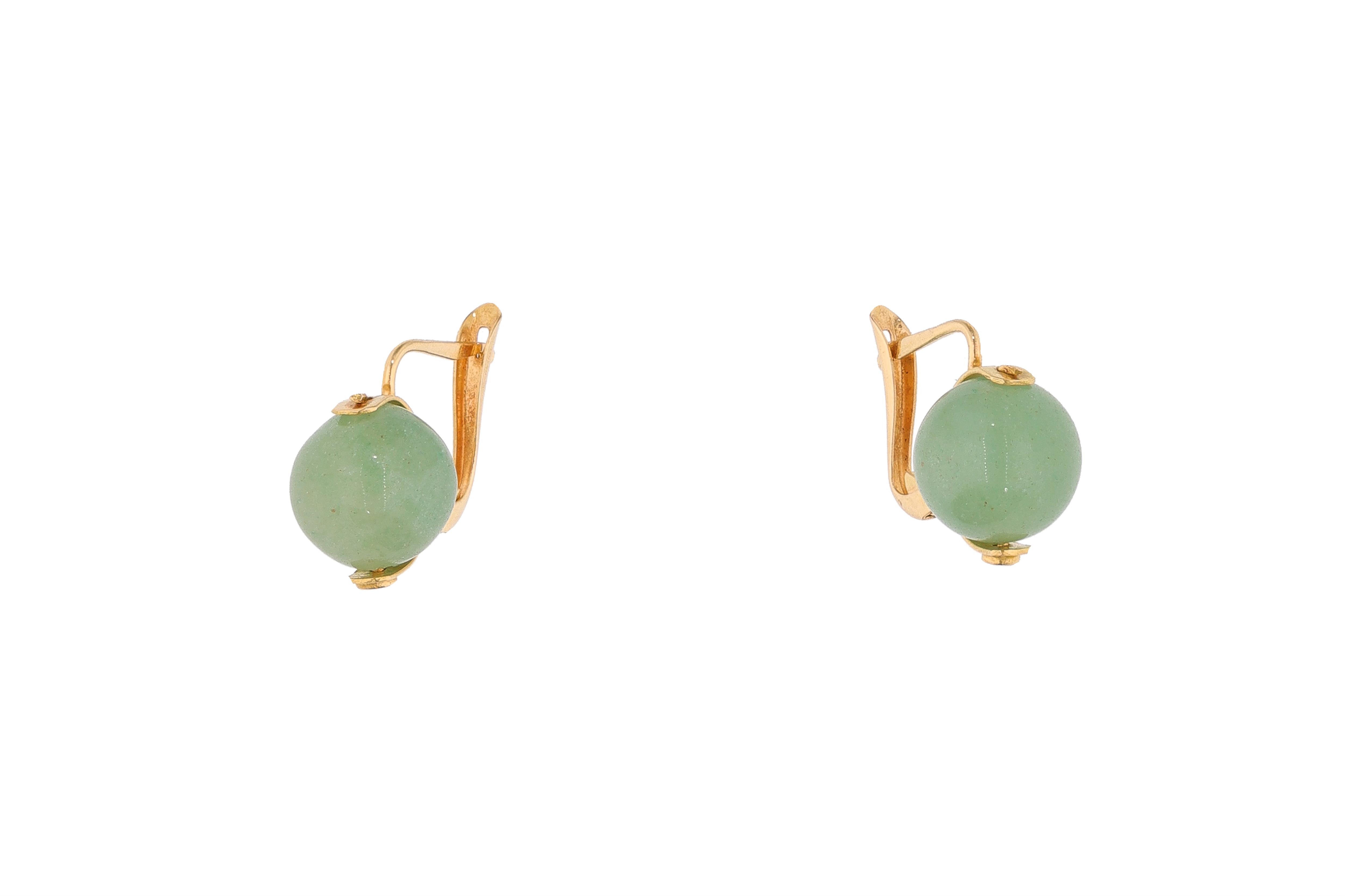 Coppia di orecchini con pietre - Asta Preziosi