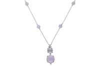 Collana con pietre e diamanti - Asta Preziosi