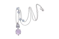 Collana con pietre e diamanti - Asta Preziosi